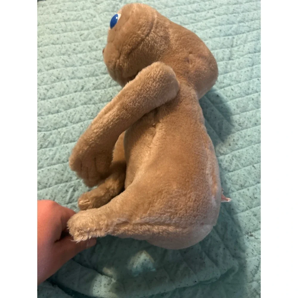 Vintage 1982 ET The Extra Terrestrial Plush Kamar Blue Eyes Alien Movie Toy 80s‎